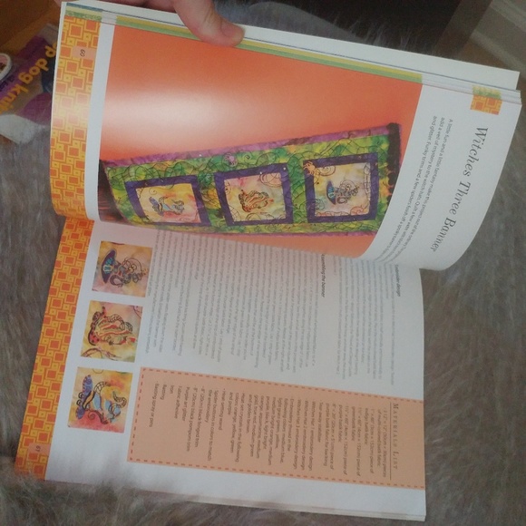 NEW whimsical machine embroidery book w CD - Picture 4 of 7